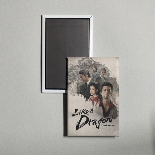 Like a Dragon Yakuza TV Show Fridge Magnet