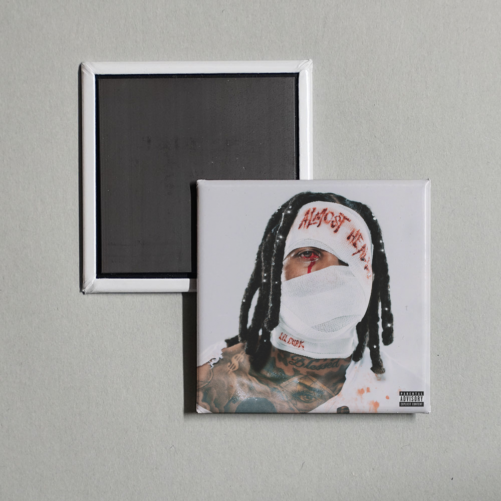 Lil Durk - Almost Healed Album Cover Fridge Magnet