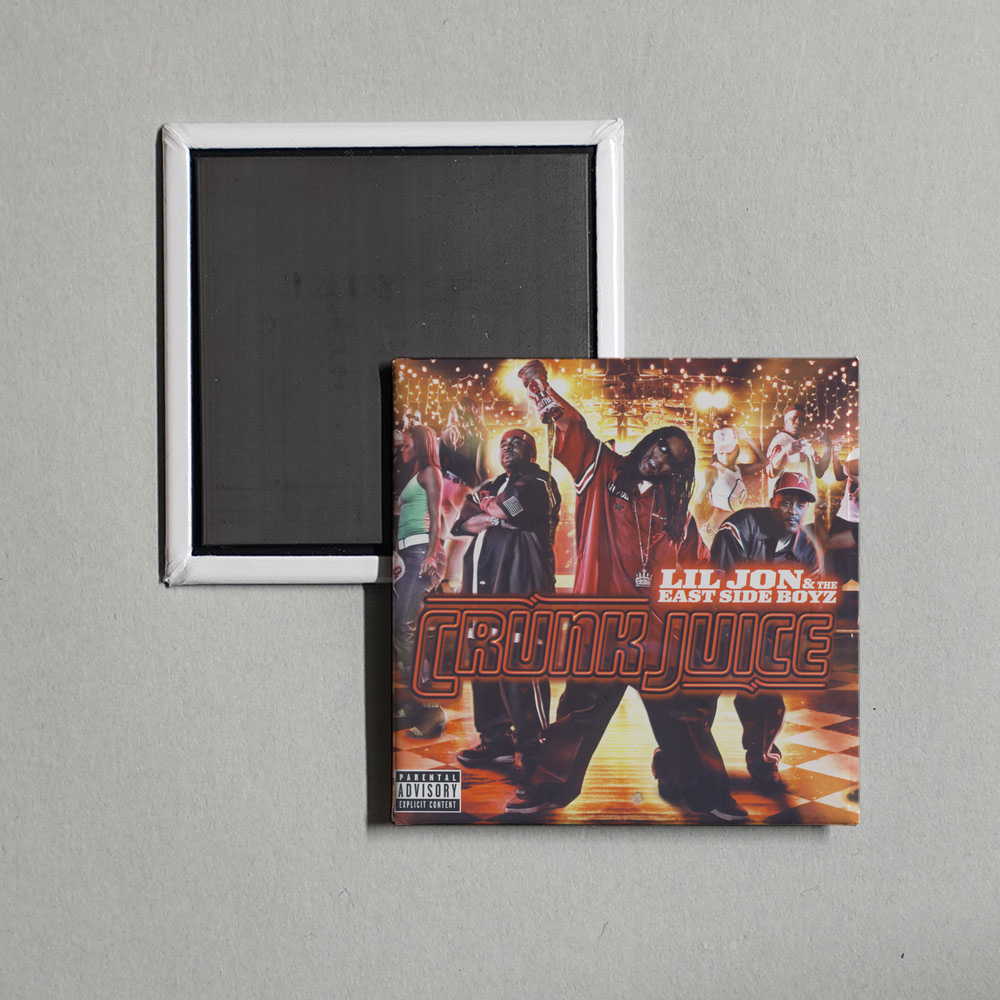 Lil Jon & The East Side Boyz - Crunk Juice Album Cover Fridge Magnet