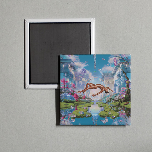 Lil Nas X - MONTERO Album Cover Fridge Magnet