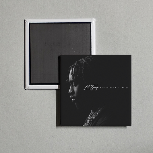 Lil Tjay - Destined 2 Win Album Cover Fridge Magnet