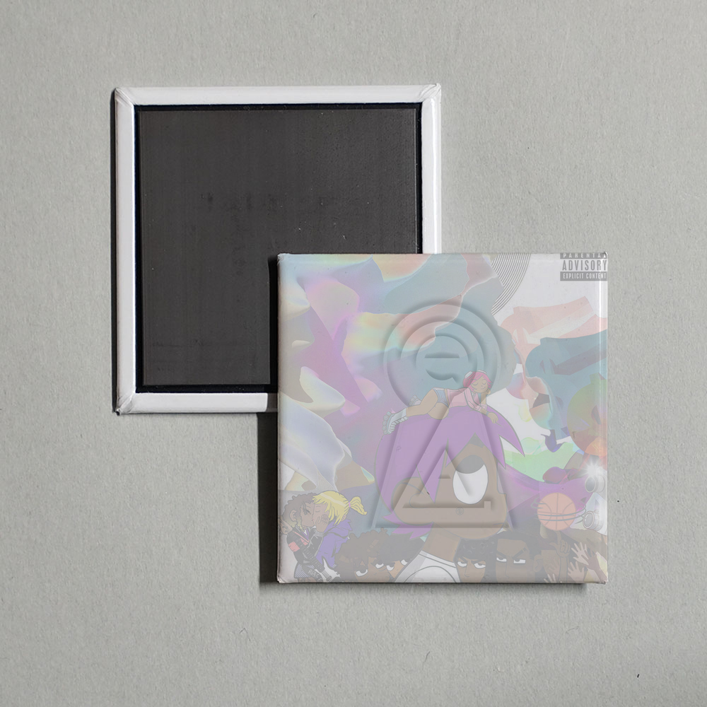 Lil Uzi Vert - Lil Uzi Vert vs. The World Album Cover Fridge Magnet
