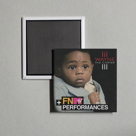 Lil Wayne - Tha Carter III (MTV Bonus Version) Album Cover Fridge Magnet