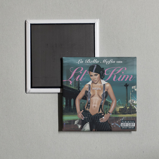 Lil' Kim - La Bella Mafia Album Cover Fridge Magnet