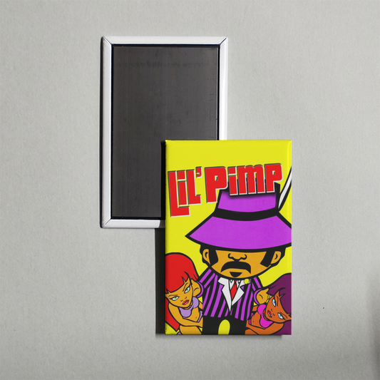 Lil' Pimp Mini Movie Fridge Magnet