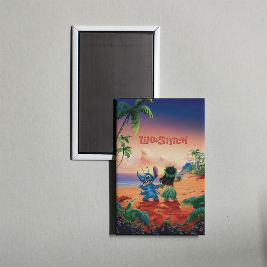 Lilo & Stitch Mini Movie Fridge Magnet