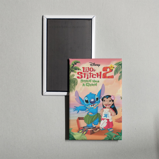 Lilo & Stitch 2 Stitch Has a Glitch Mini Movie Fridge Magnet