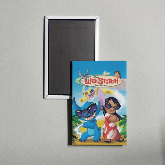 Lilo & Stitch The Series TV Show Fridge Magnet