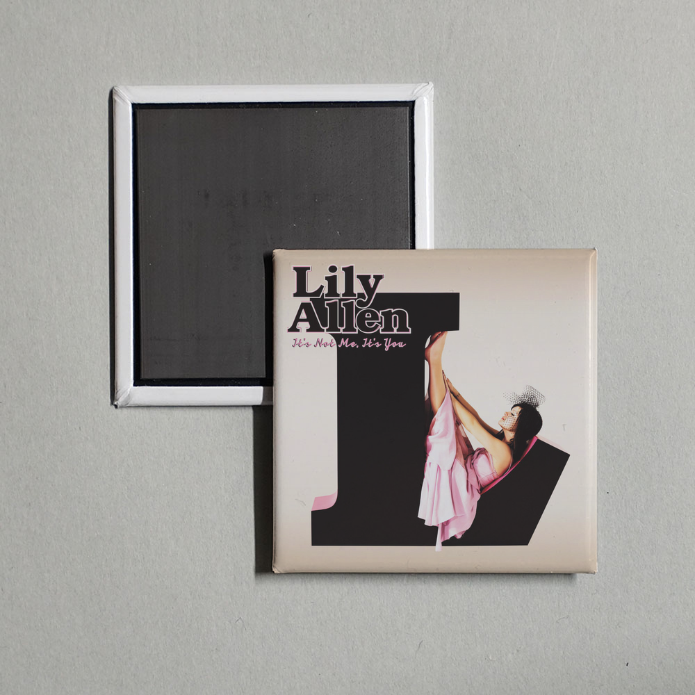 Lily Allen - It's Not Me, It's You Album Cover Fridge Magnet
