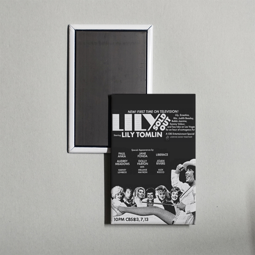 Lily Sold Out Mini Movie Fridge Magnet