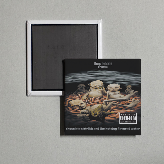 Limp Bizkit - Chocolate Starfish And The Hot Dog Flavored Water Album Cover Fridge Magnet