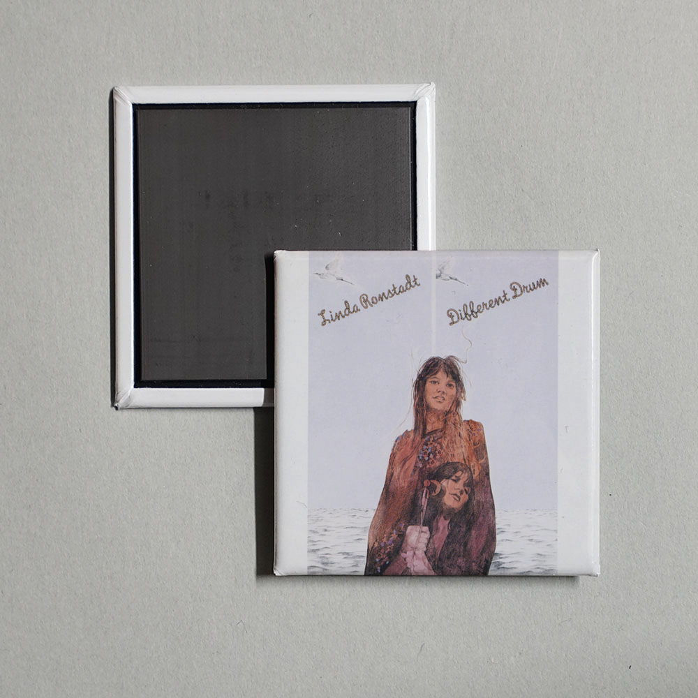 Linda Ronstadt - Different Drum Album Cover Fridge Magnet