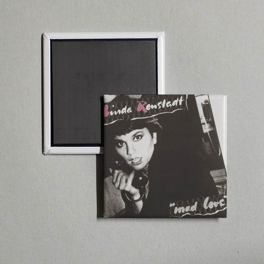 Linda Ronstadt - Mad Love Album Cover Fridge Magnet