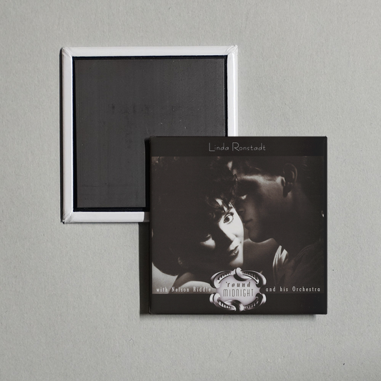 Linda Ronstadt - 'Round Midnight With Nelson Riddle and His Orchestra Album Cover Fridge Magnet