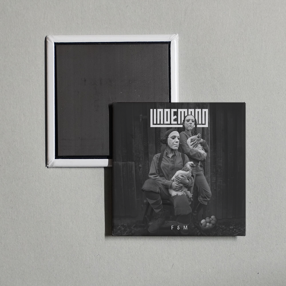 Lindemann - F & M (Deluxe) Album Cover Fridge Magnet