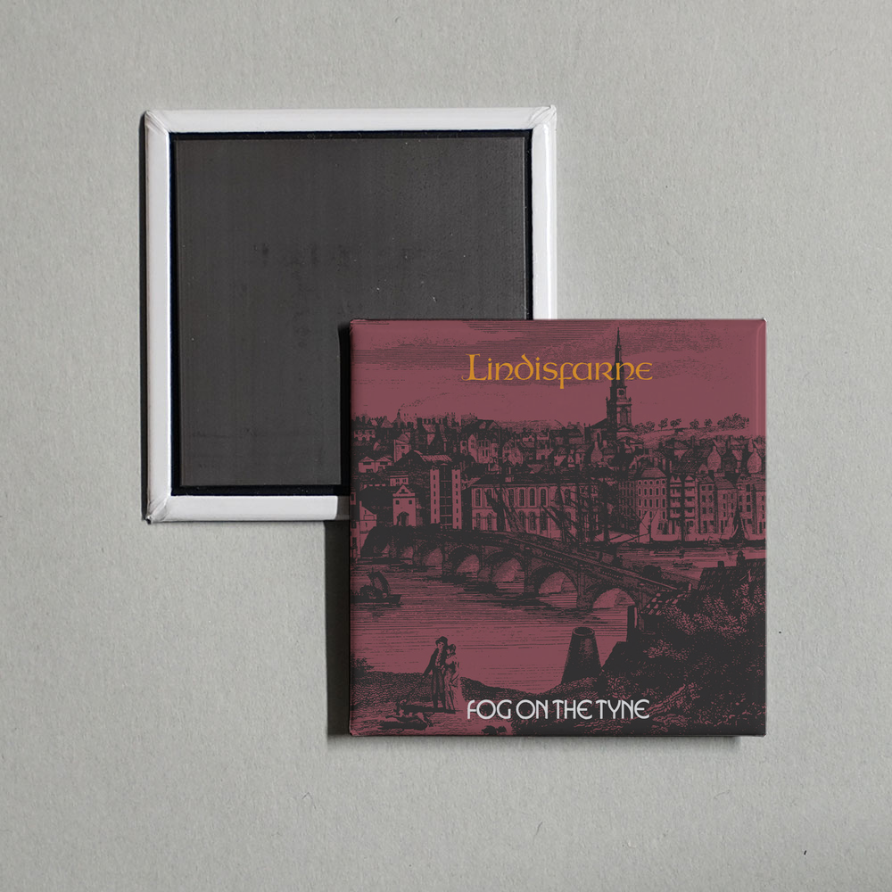 Lindisfarne - Fog On The Tyne Album Cover Fridge Magnet