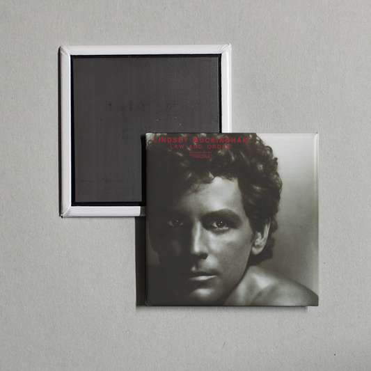 Lindsey Buckingham - Law and Order Album Cover Fridge Magnet
