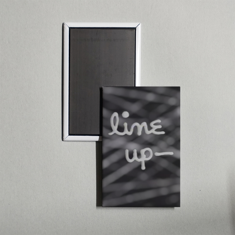 Line Up Mini Movie Fridge Magnet