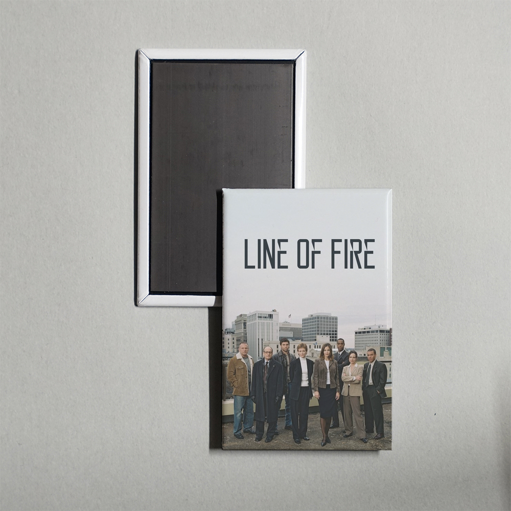 Line of Fire TV Show Fridge Magnet
