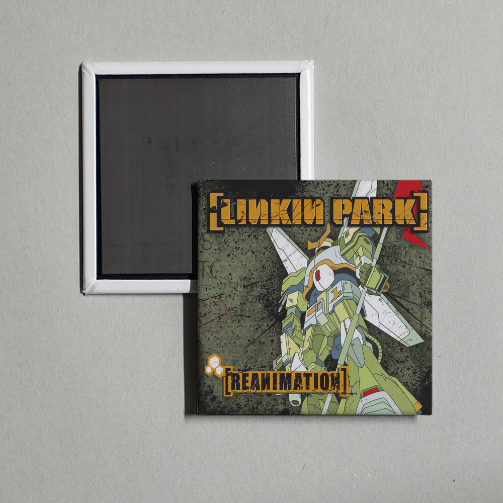 Linkin Park - Reanimation Album Cover Fridge Magnet