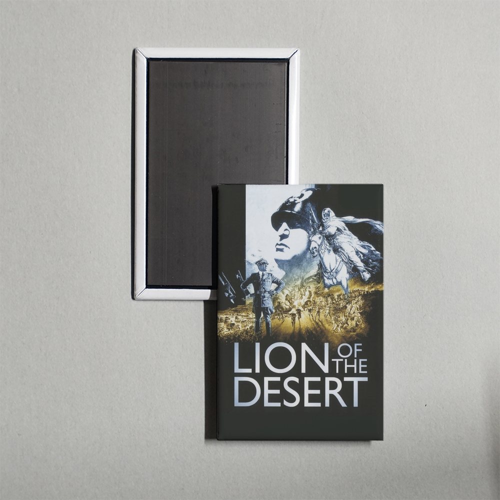 Lion of the Desert Mini Movie Fridge Magnet