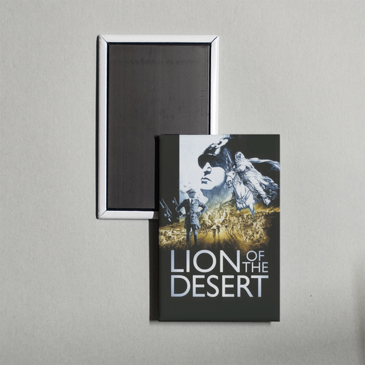 Lion of the Desert Mini Movie Fridge Magnet