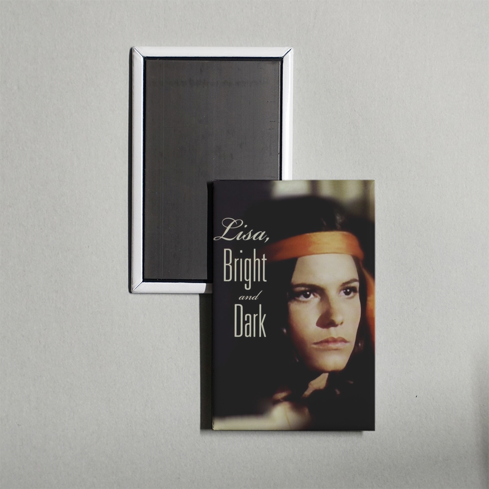Lisa, Bright and Dark Mini Movie Fridge Magnet