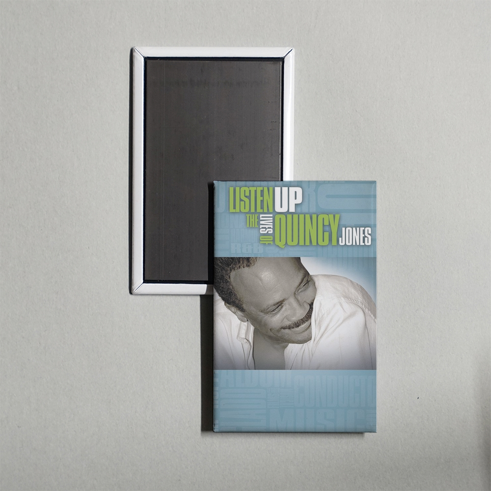 Listen Up The Lives of Quincy Jones Mini Movie Fridge Magnet