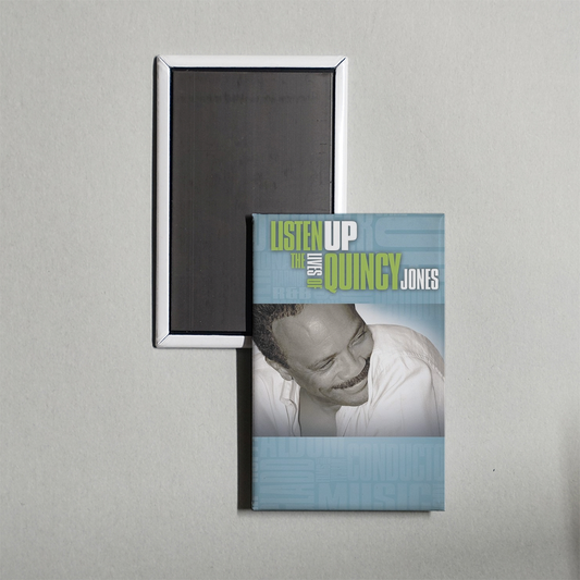 Listen Up The Lives of Quincy Jones Mini Movie Fridge Magnet