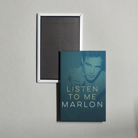 Listen to Me Marlon Mini Movie Fridge Magnet
