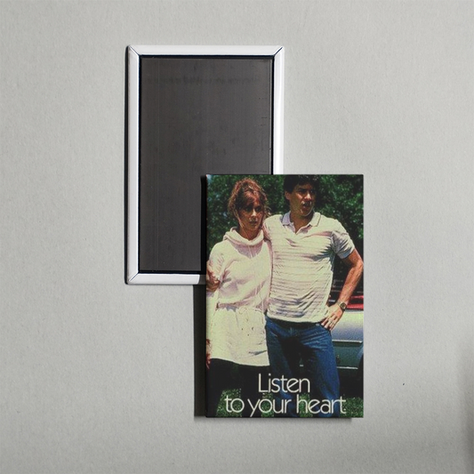 Listen to Your Heart Mini Movie Fridge Magnet