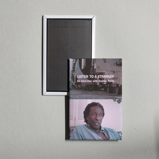Listen to a Stranger An Interview with Gordon Parks Mini Movie Fridge Magnet