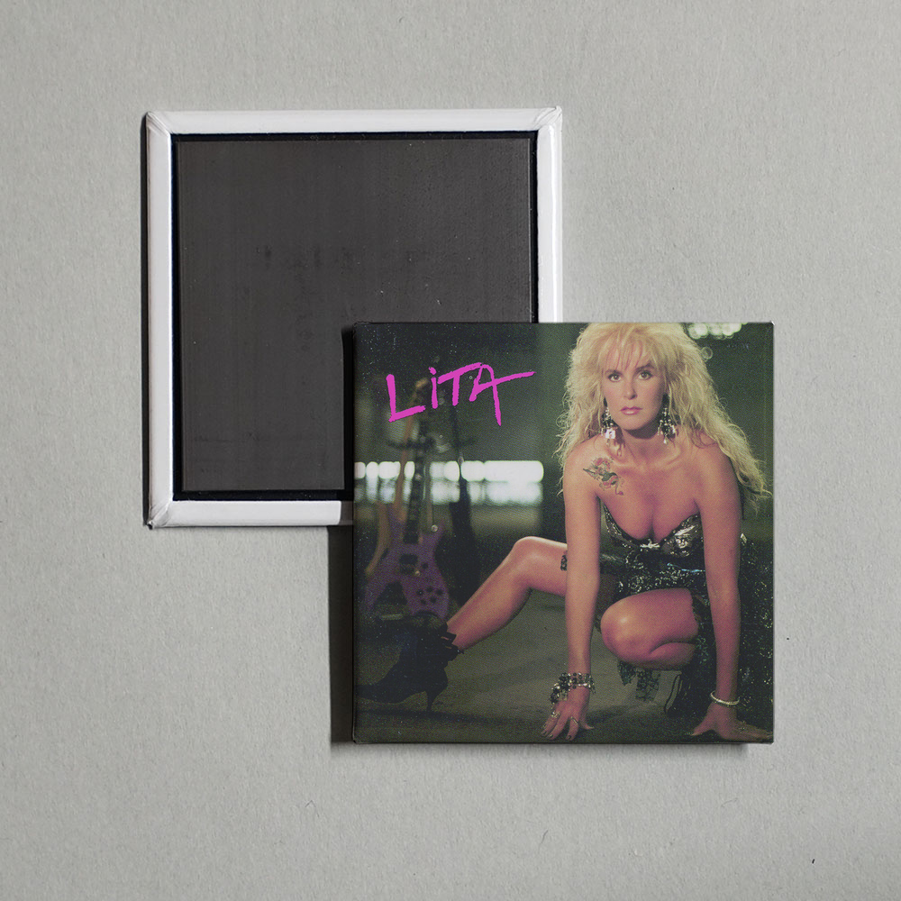 Lita Ford - Lita Album Cover Fridge Magnet