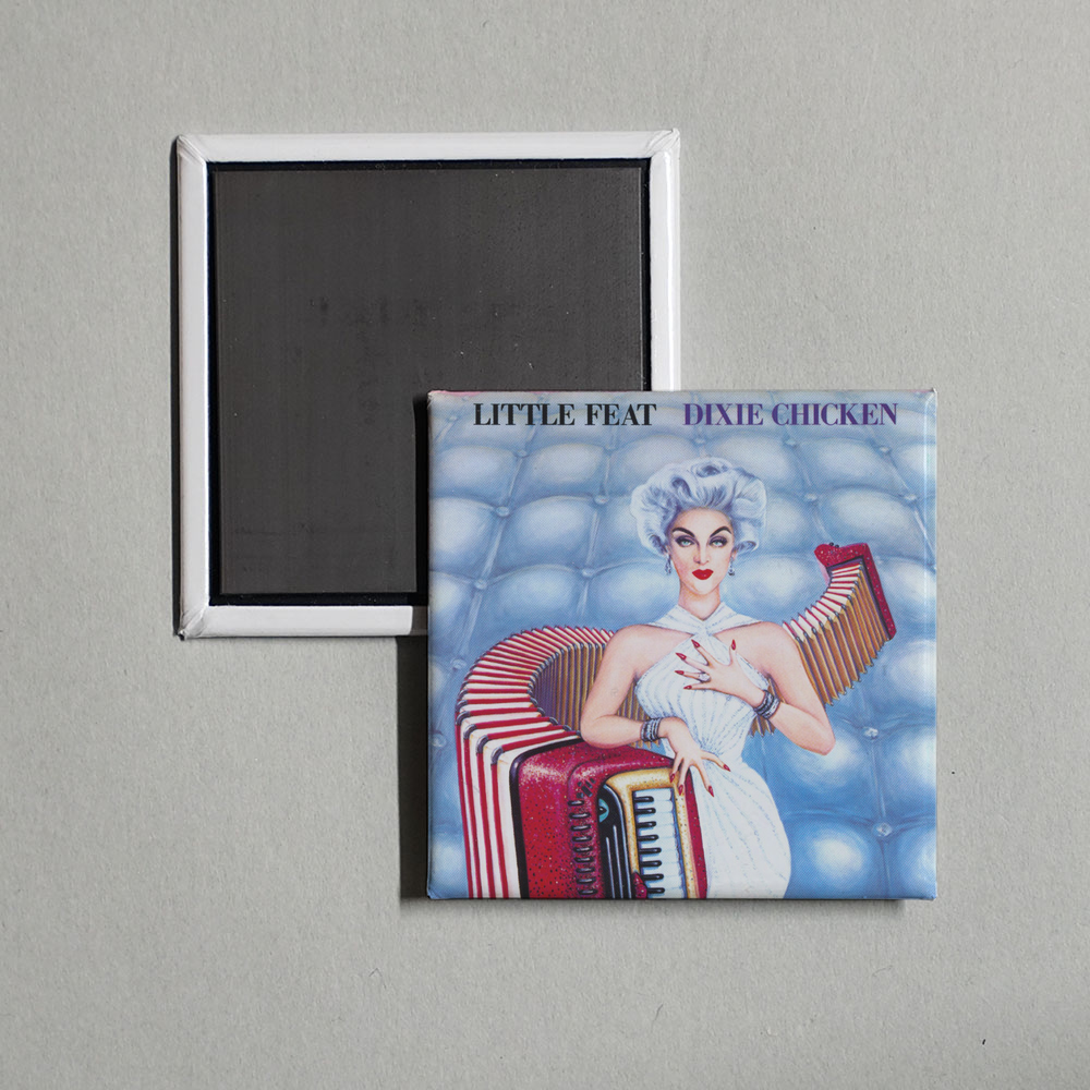 Little Feat - Dixie Chicken Album Cover Fridge Magnet