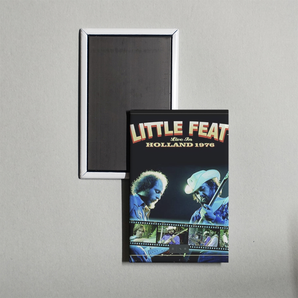 Little Feat Live in Holland 1976 Mini Movie Fridge Magnet
