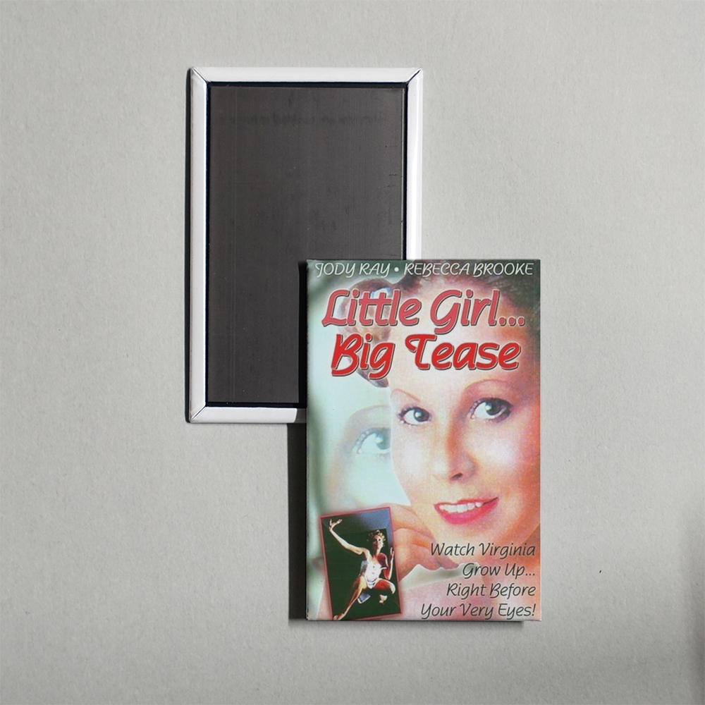 Little Girl, Big Tease Mini Movie Fridge Magnet