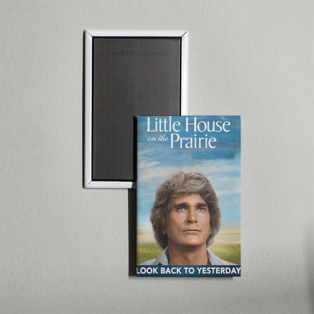 Little House Look Back to Yesterday Mini Movie Fridge Magnet