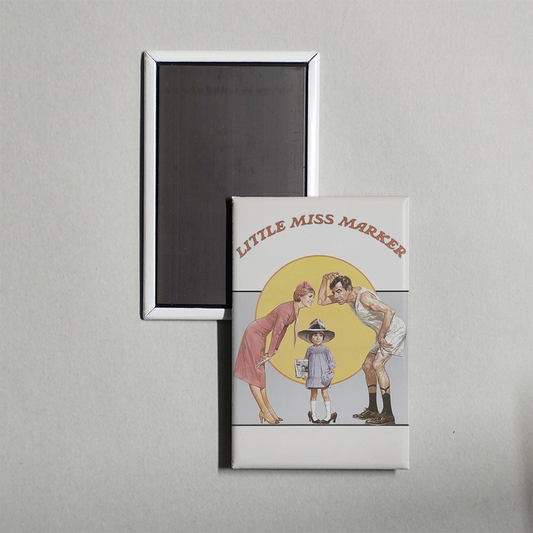 Little Miss Marker Mini Movie Fridge Magnet