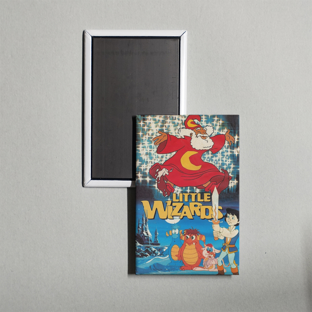 Little Wizards TV Show Fridge Magnet