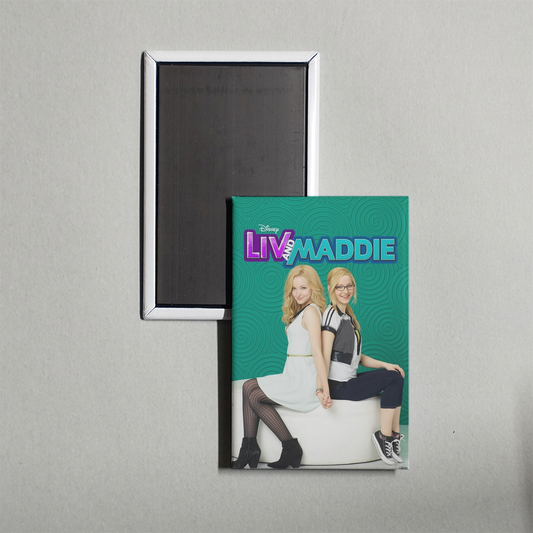Liv and Maddie TV Show Fridge Magnet