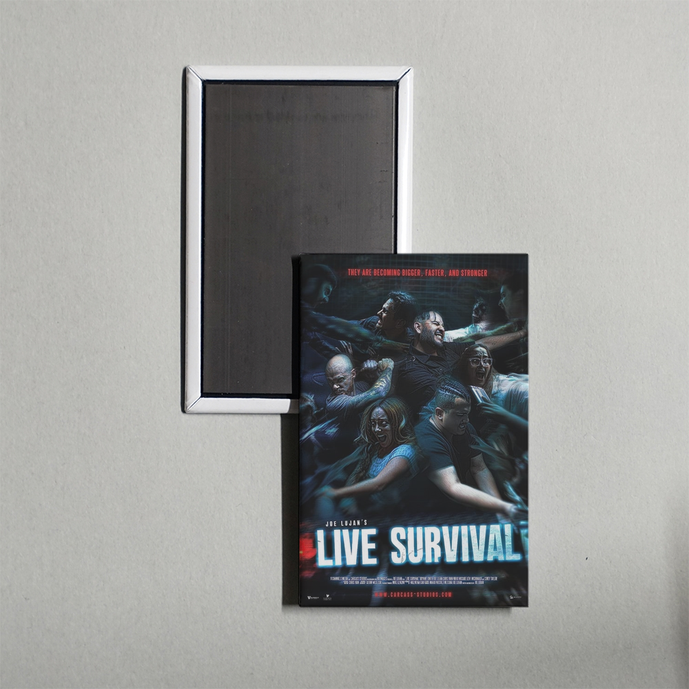 Live Survival Mini Movie Fridge Magnet