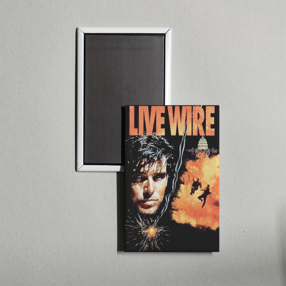 Live Wire Mini Movie Fridge Magnet