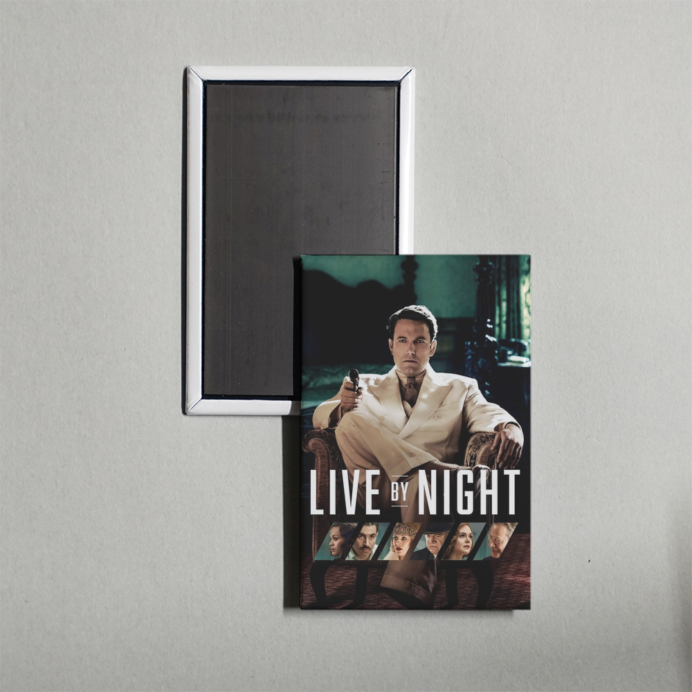 Live by Night Mini Movie Fridge Magnet