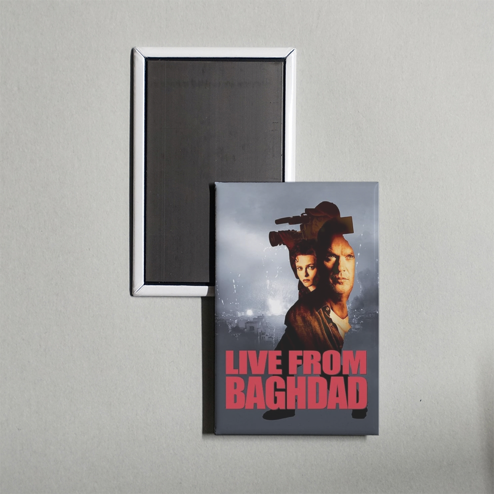 Live from Baghdad Mini Movie Fridge Magnet