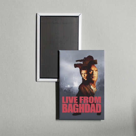 Live from Baghdad Mini Movie Fridge Magnet