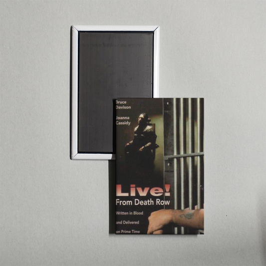Live! From Death Row Mini Movie Fridge Magnet