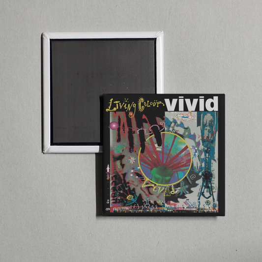 Living Colour - Vivid (2023 Remaster) Album Cover Fridge Magnet