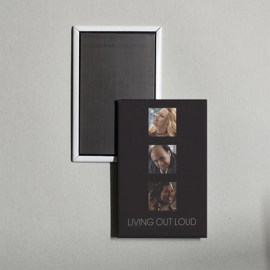 Living Out Loud Mini Movie Fridge Magnet