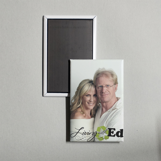 Living With Ed TV Show Fridge Magnet