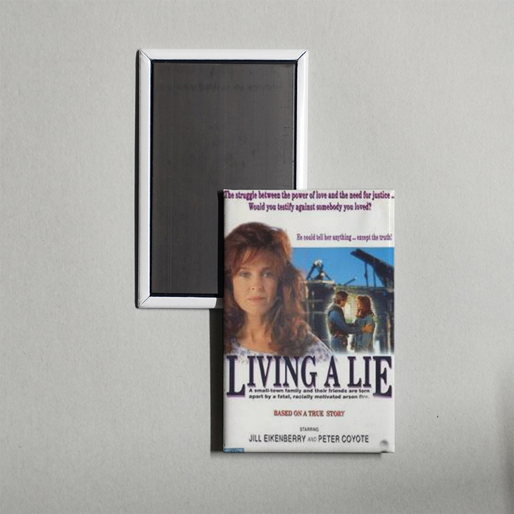 Living a Lie Mini Movie Fridge Magnet